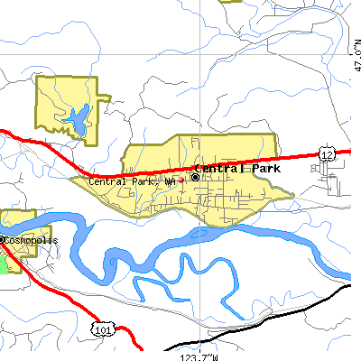 Central Park map