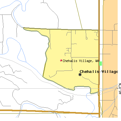 Chehalis Village map