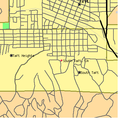 South Taft map