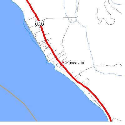 Chinook map