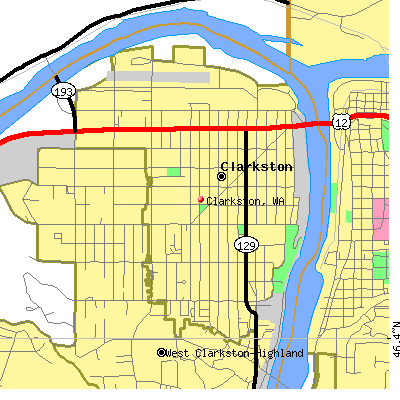 Clarkston map