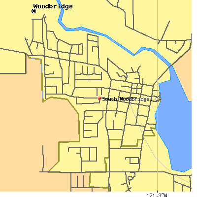 South Woodbridge map