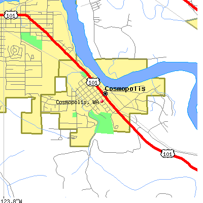 Cosmopolis map