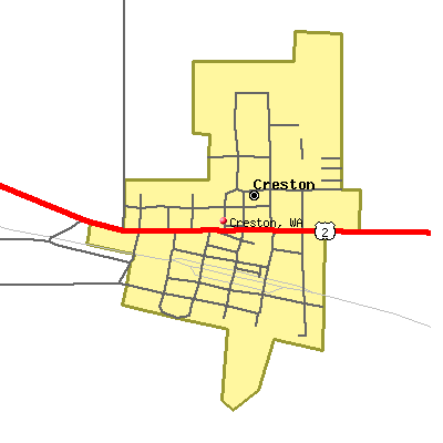 Creston map