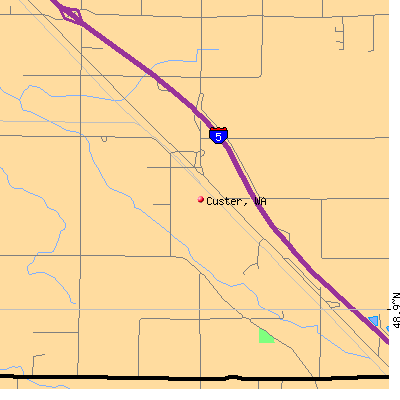 Custer map