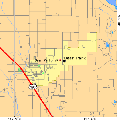 Deer Park map