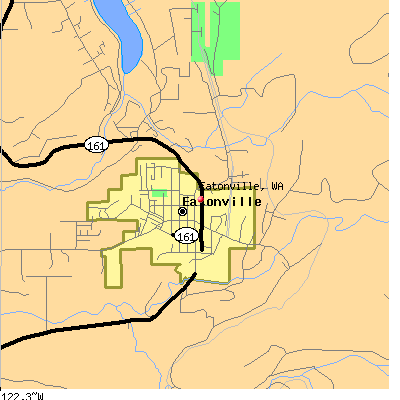 Eatonville map
