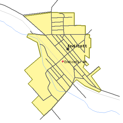 Endicott map