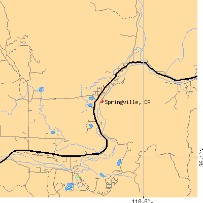Springville map