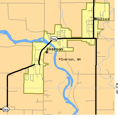 Everson map