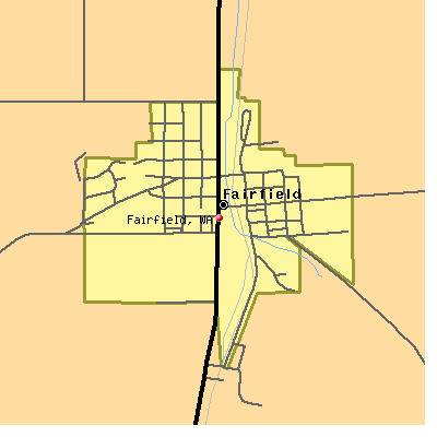 Fairfield map