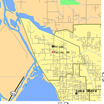 Felida map