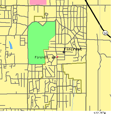 Fircrest map
