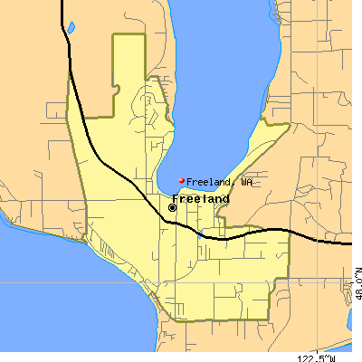 Freeland map