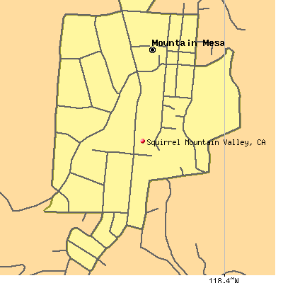 Squirrel Mountain Valley map