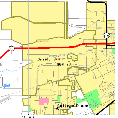 Garrett map
