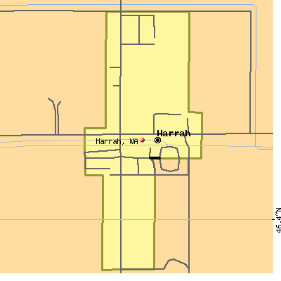 Harrah map