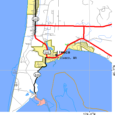 Ilwaco map