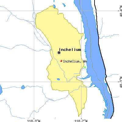 Inchelium map