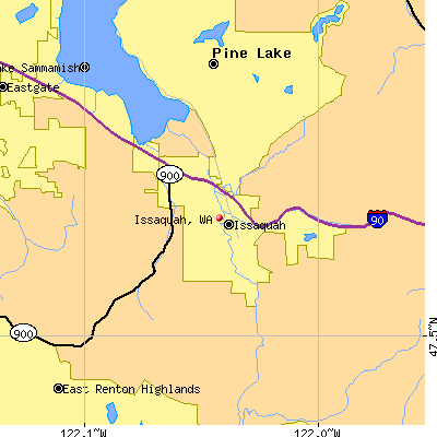 Issaquah map