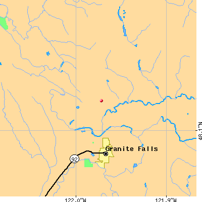 Jordan Road-Canyon Creek map