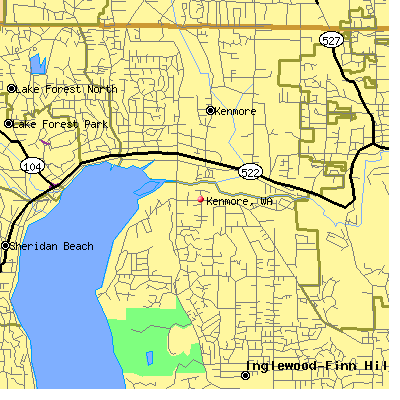 Kenmore map