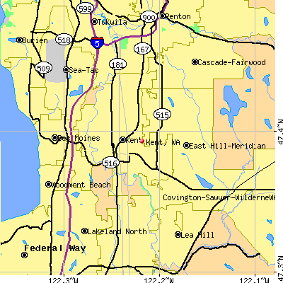 Kent map