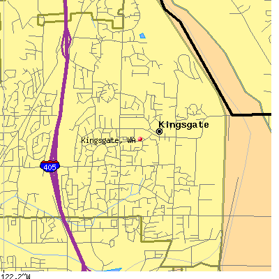 Kingsgate map