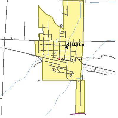 Kittitas map