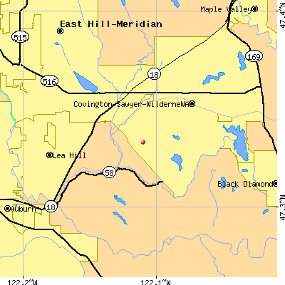 Lake Morton-Berrydale map