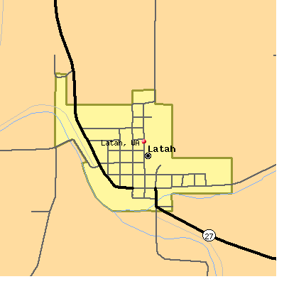 Latah map