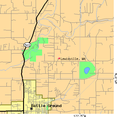Lewisville map