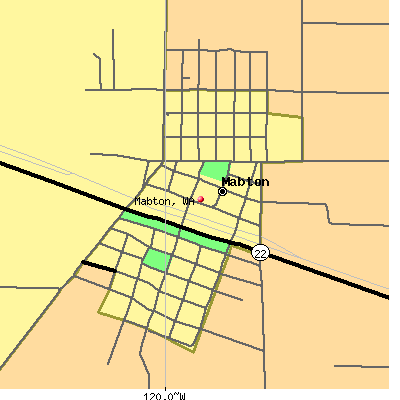Mabton map