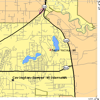Maple Valley map