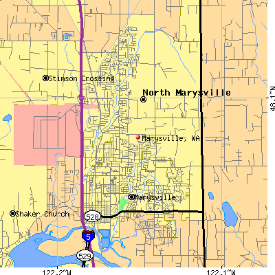 Marysville map