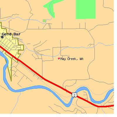 May Creek map