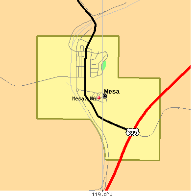 Mesa map