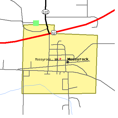 Mossyrock map