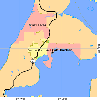 Oak Harbor map