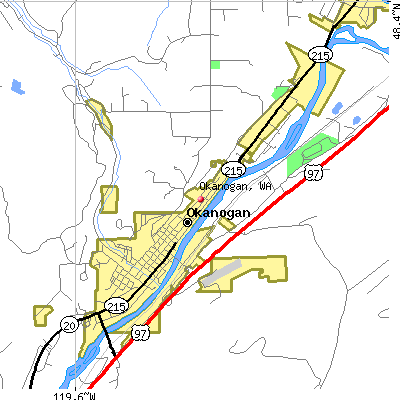 Okanogan map