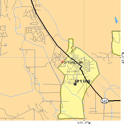 Orting map