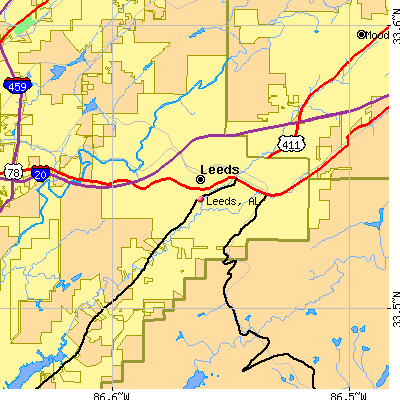 Leeds map