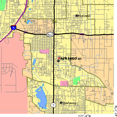 Parkland map