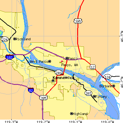 Pasco map