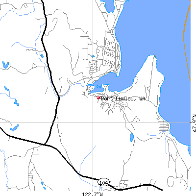 Port Ludlow map