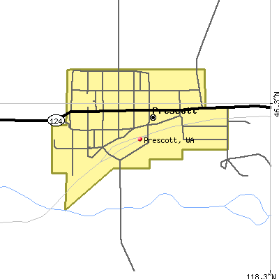 Prescott map