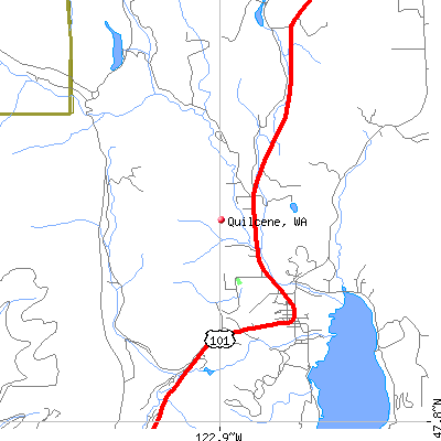 Quilcene map