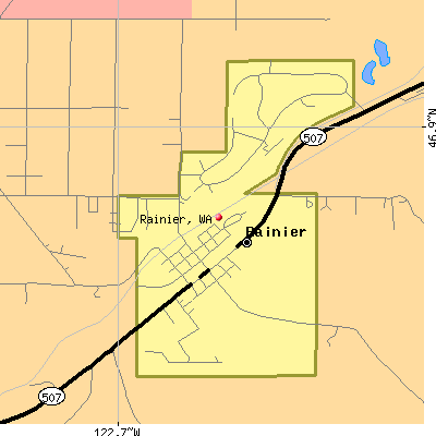 Rainier map