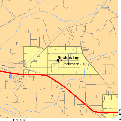 Rochester map