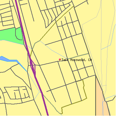 Taft Mosswood map